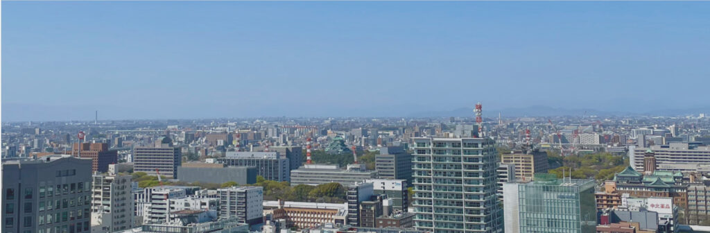 名古屋の街並み